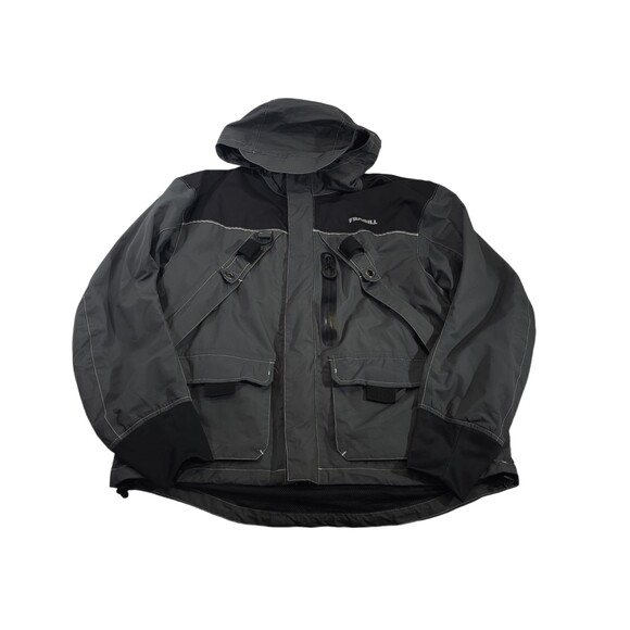 Men's M Frabill I3 Winter Ice Fishing Wading Jacket Self Rescue Coat $200 EUC - Picture 1 of 14
